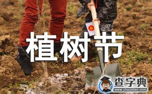 植树节演讲稿精选1